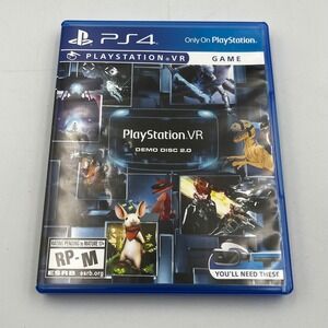 PlayStation VR Demo Disc 2.0 PlayStation 4 Game Blu Ray Case And Disc Only PS4